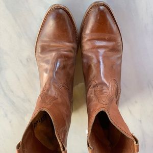 Spirit by Lucchese leather boots in cognac 6.5